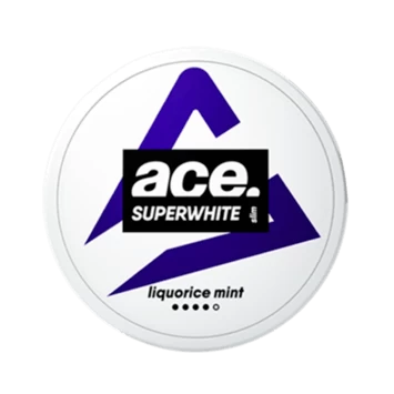 Ace Superwhite Liquorice Slim Strong 3 Ace Superwhite Liquorice Slim Strong