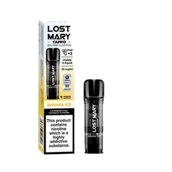 Banana Ice Tappo Prefilled Pods By Lost Mary 3 Banana Ice Tappo Prefilled Pods By Lost Mary