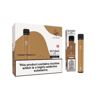 Elf Bar Cream Tobacco 600 (20 Mg) 3 Elf Bar Cream Tobacco 600 (20 Mg)