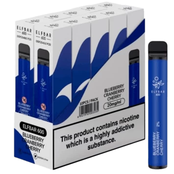Elf Bar Blueberry Cranberry Cherry 600 (20mg) 3 Elf Bar Blueberry Cranberry Cherry 600 (20mg)