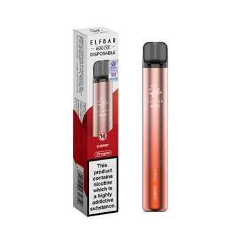 Elf Bar Cherry 600 V2 (20mg) 3 Elf Bar Cherry 600 V2 (20mg)