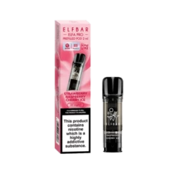 Elf Bar Elfa Pro Pods Strawberry Raspberry Cherry Ice