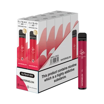 Elf Bar Watermelon 600 (10mg) 3 Elf Bar Watermelon 600 (10mg)