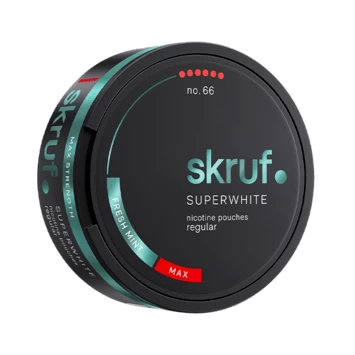 Skruf Superwhite No.66 Fresh Mint Max 3 Skruf Superwhite No.66 Fresh Mint Max