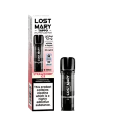 Strawberry Ice Tappo Prefilled Pods By Lost Mary