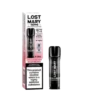 Strawberry Raspberry Tappo Prefilled Pods By Lost Mary