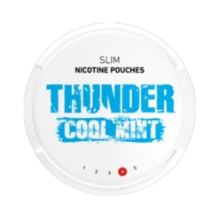 Thunder Cool Mint Slim Strong Nicotine Pouches