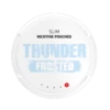 Thunder Frosted Slim Extra Strong Nicotine Pouches -Vape Pod Store thunder frosted slim extra strong nicotine pouches