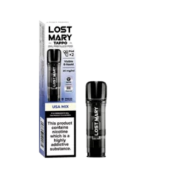 USA Mix Tappo Prefilled Pods By Lost Mary