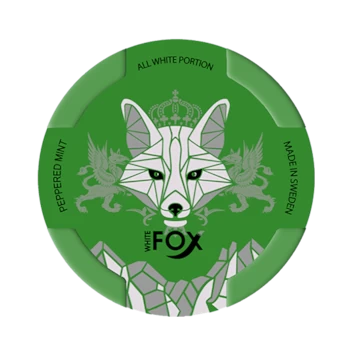 White Fox Peppered Mint Slim Extra Strong 3 White Fox Peppered Mint Slim Extra Strong