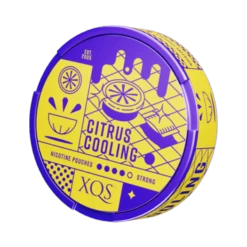 XQS Citrus Cooling Slim Strong Nicotine Pouches