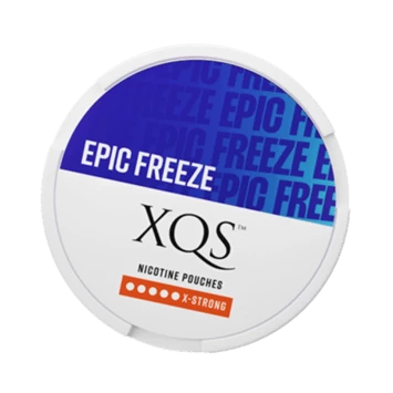 XQS Epic Freeze Slim Extra Strong Nicotine Pouches 3 XQS Epic Freeze Slim Extra Strong Nicotine Pouches