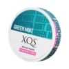 XQS Green Mint Slim Extra Strong Nicotine Pouches -Vape Pod Store xqs green mint slim extra strong nicotine pouches